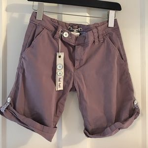 Anthropology Hei Hei Roll-up cuffed shorts